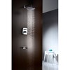 Anzzi Tempo 1-Handle 1-Spray Tub and Shower Faucet in Polished Chrome L-AZ026